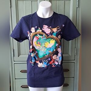 Hey Arnold Movie Nickelodeon Jungle Heart Helga Hot Topic Graphic T Shirt Small